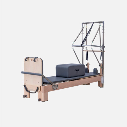 Beech Wood Pilates Reformer with Half Tower