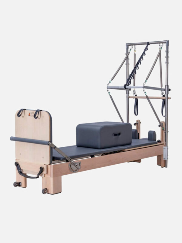 Beech Wood Pilates Reformer with Half Tower