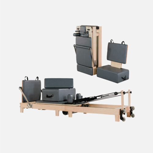Maple Wood Foldable Pilates Reformer